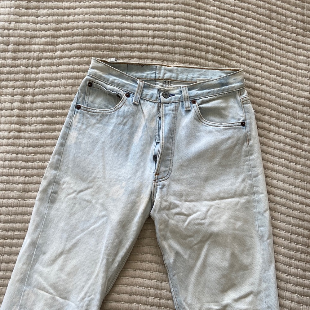Faded Vintage Levi 501’s
